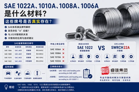 SAE 1022A、1010A、1008A、1006Aとはどのような材料ですか?これらの材種は実際に存在するのでしょうか?