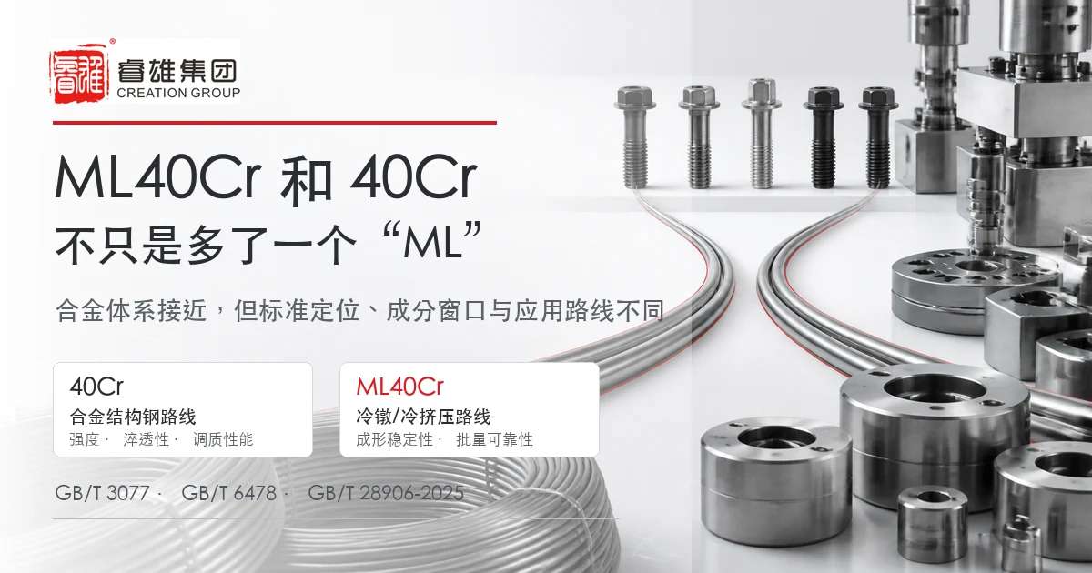 ML40Cr和40Cr有什么区别?不只是多了一个“ML”