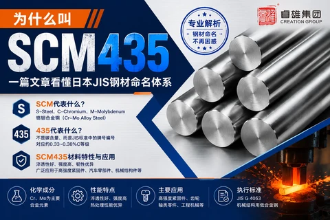 SCM435と呼ばれる理由とは?——一編の記事で日本のJIS鋼材命名体系がわかる