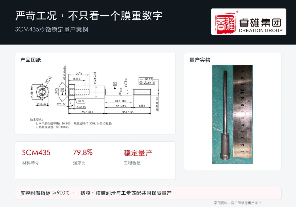 磷皂化看着正常，为什么冷镦时还是会失效？