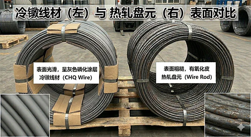 CHQ 线材与盘圆有什么区别?