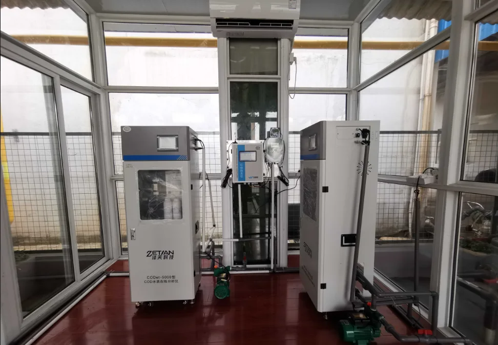 Online monitoring of water treatment